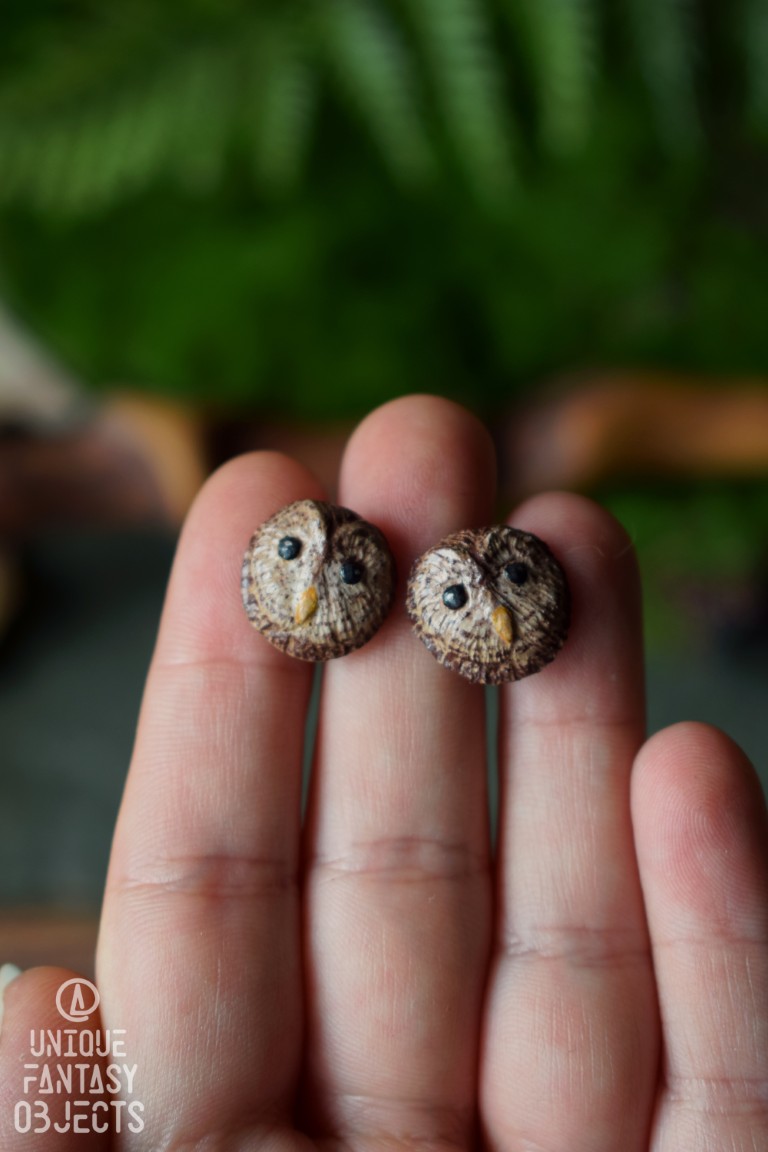 Małe kolczyki z ptakami polskimi Małe kolczyki z ptakami polskimi (Unique Fantasy Objects)