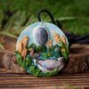 Naszyjnik z kaczkami w stawie i agatem Naszyjnik z kaczkami w stawie i agatem (Unique Fantasy Objects)