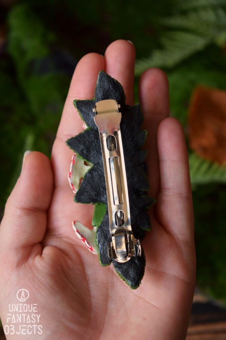 Spinka do włosów z muchomorami, jagodami i biedronkami Spinka do włosów z muchomorami, jagodami i biedronkami (Unique Fantasy Objects)