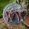 Kolczyki z rzeźbą motyla Marpesia zerynthia Kolczyki z rzeźbą motyla Marpesia zerynthia (Unique Fantasy Objects)
